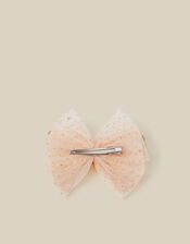 Spring Butterfly Bow Hair Clip, Gold (GOLD), large