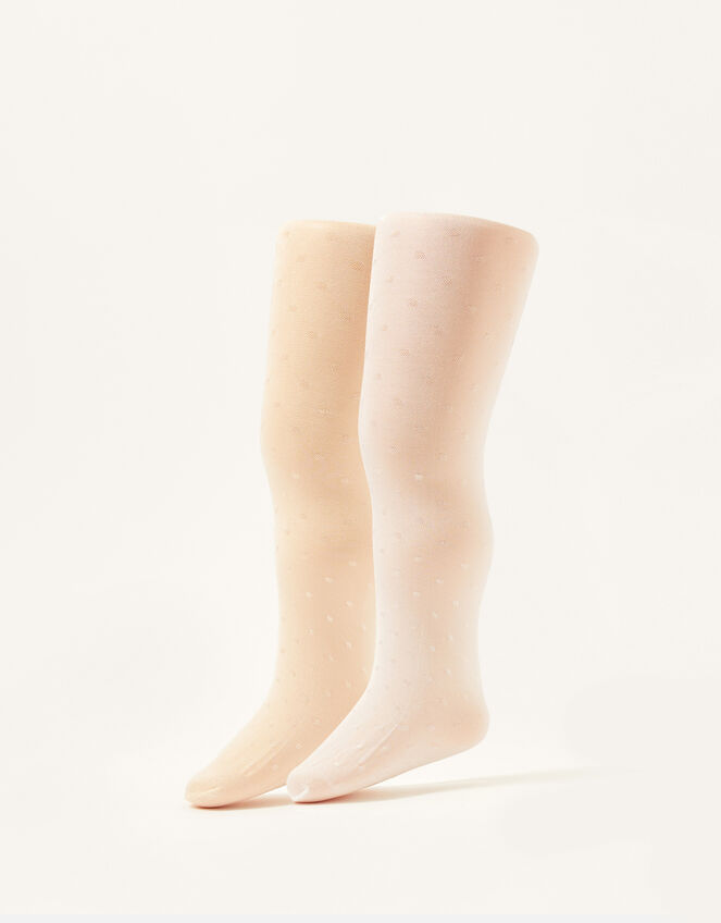 Baby Bridal Spot Tights Multipack, Multi (MULTI), large