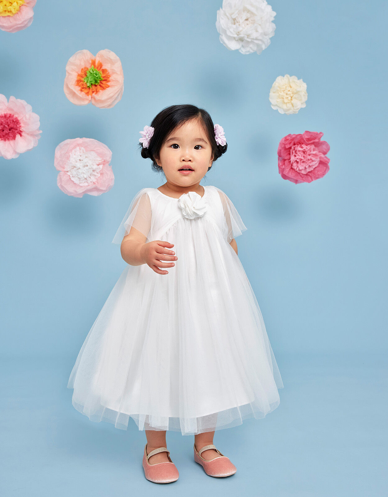 Monsoon baby flower girl dresses top