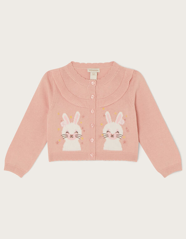 Baby Bunny Cardigan, Pink (PINK), large