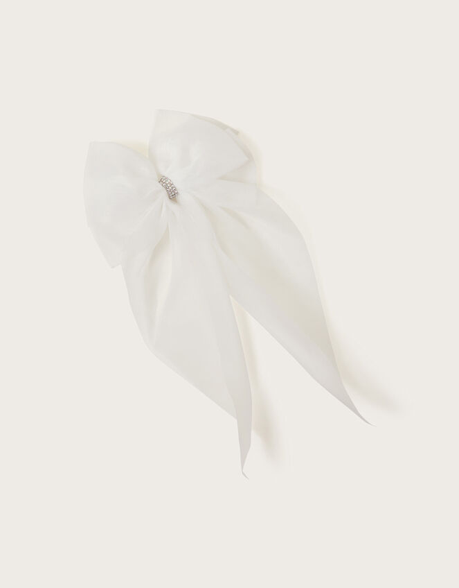 Lucy Big Bow Hair Clip, , large