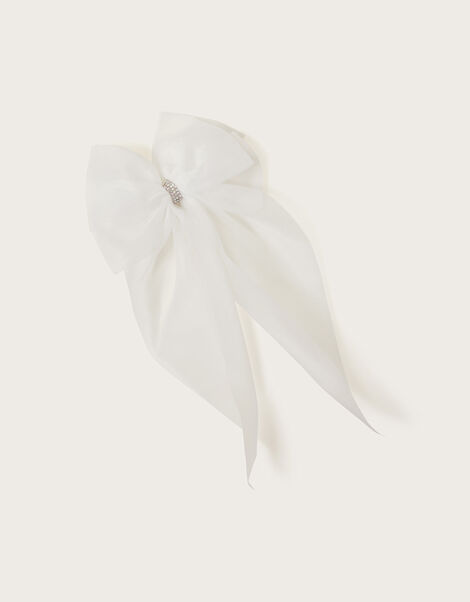 Lucy Big Bow Hair Clip, , large