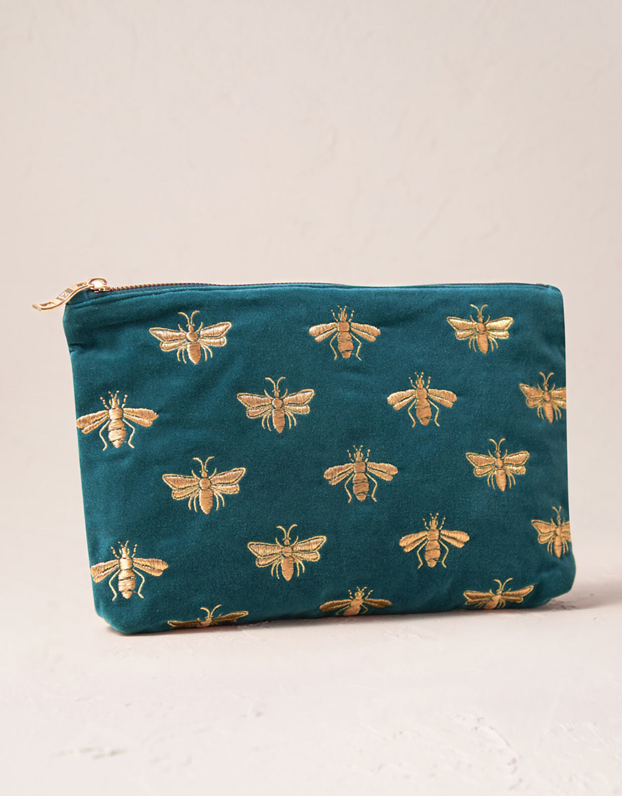 Elizabeth Scarlett Honey Bee Pouch Blue
