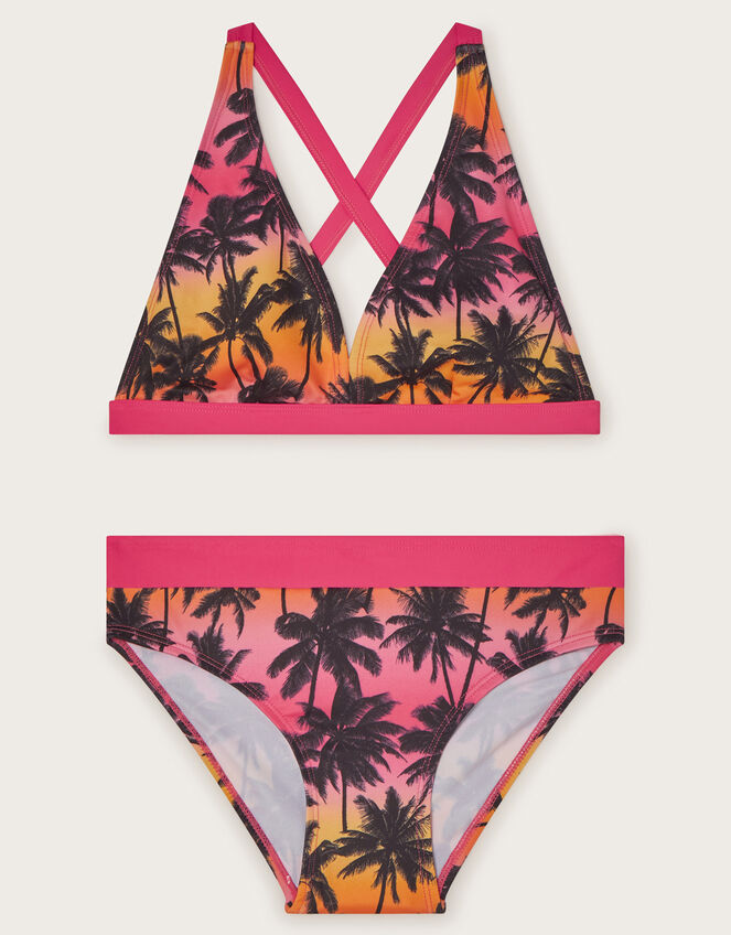 Ombre Palm Print Bikini, Multi (MULTI), large