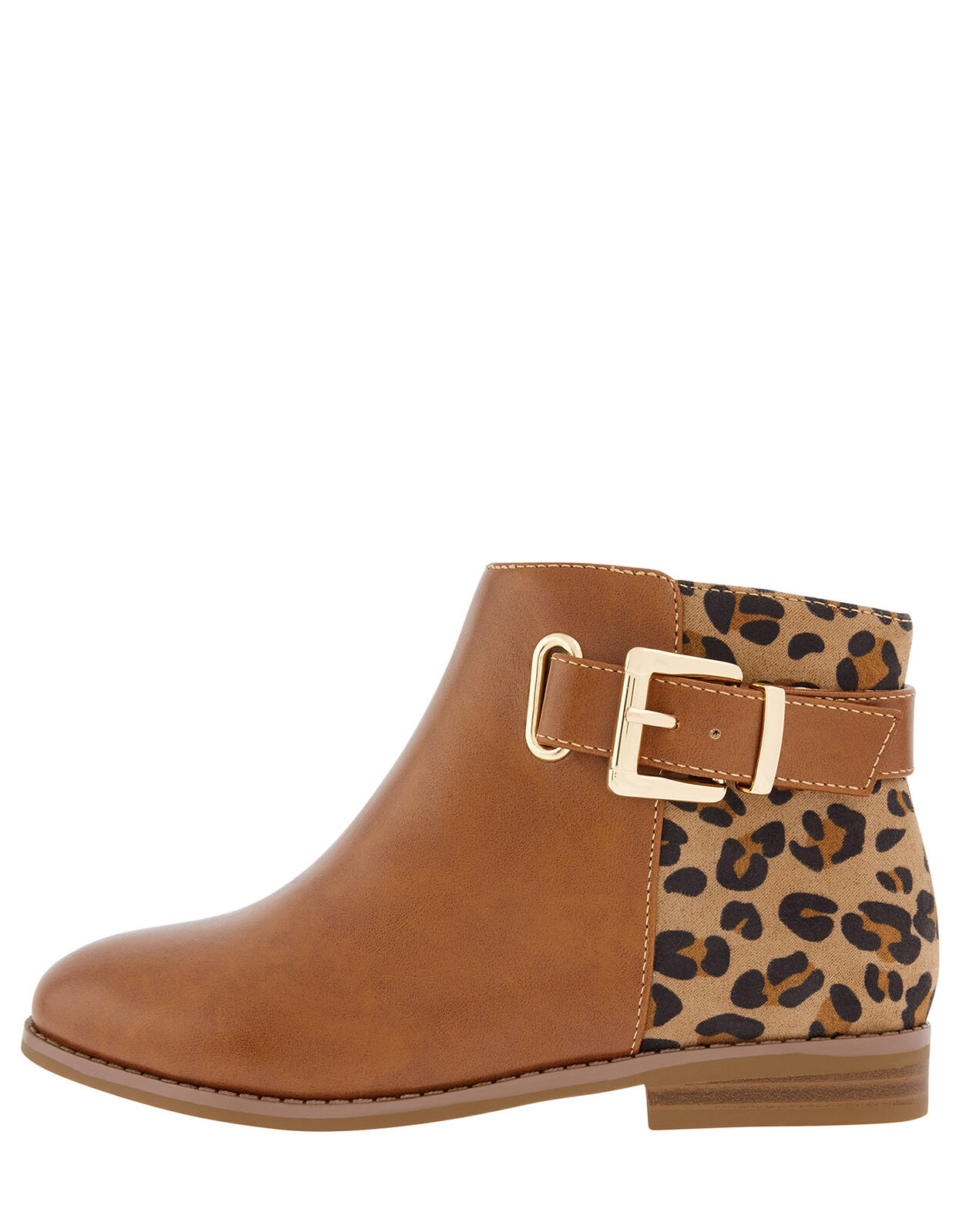 Tan and leopard print chelsea boots shop