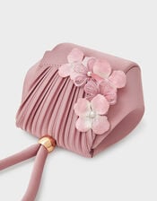 Rebecca Flower Embellished Bangle Bag, , large