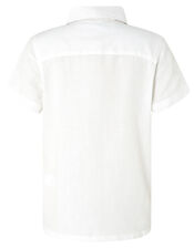 Tom Shirt and Shorts Set with Bow Tie, Ivory (IVORY), large