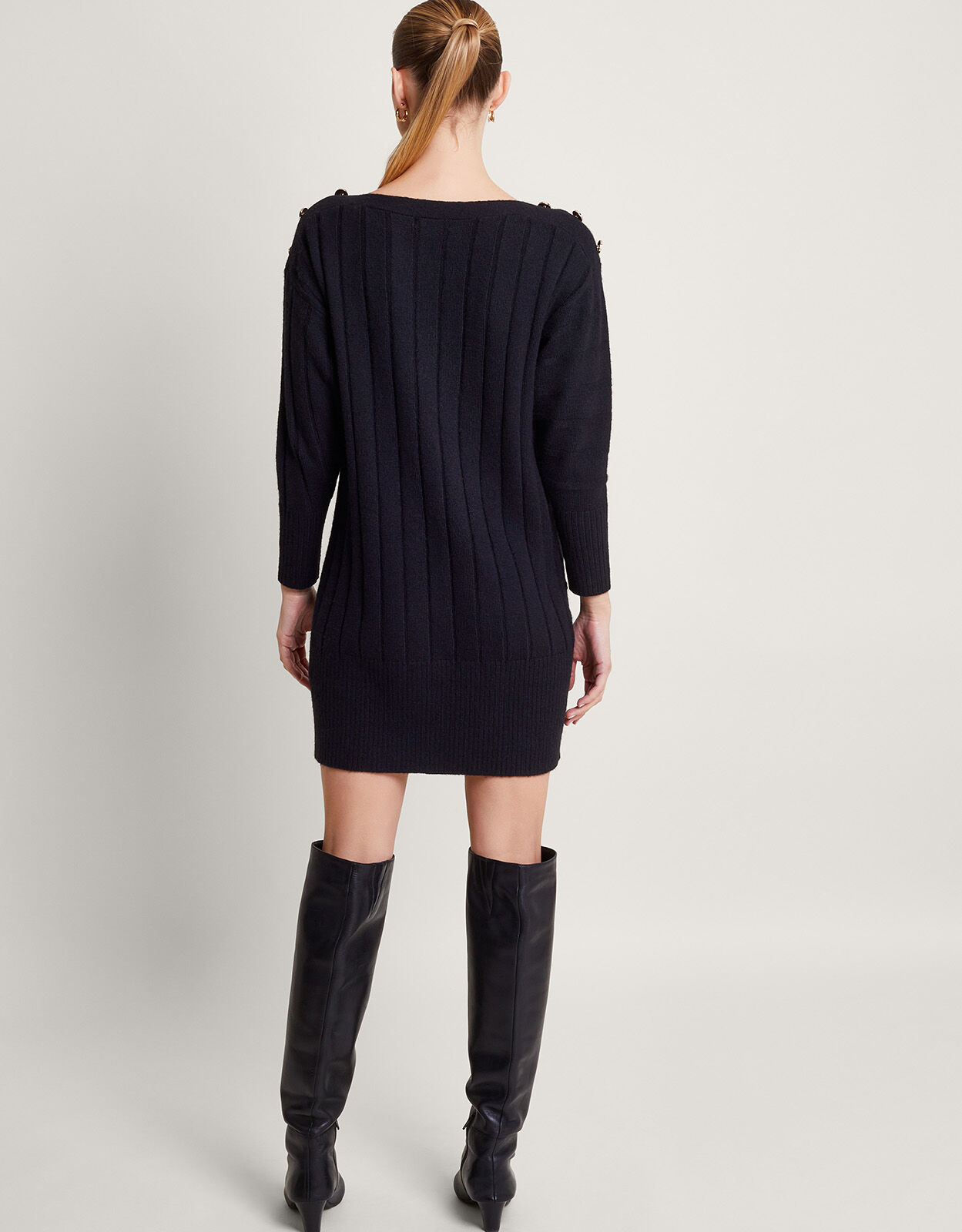 Monsoon knitted jumper dress clearance