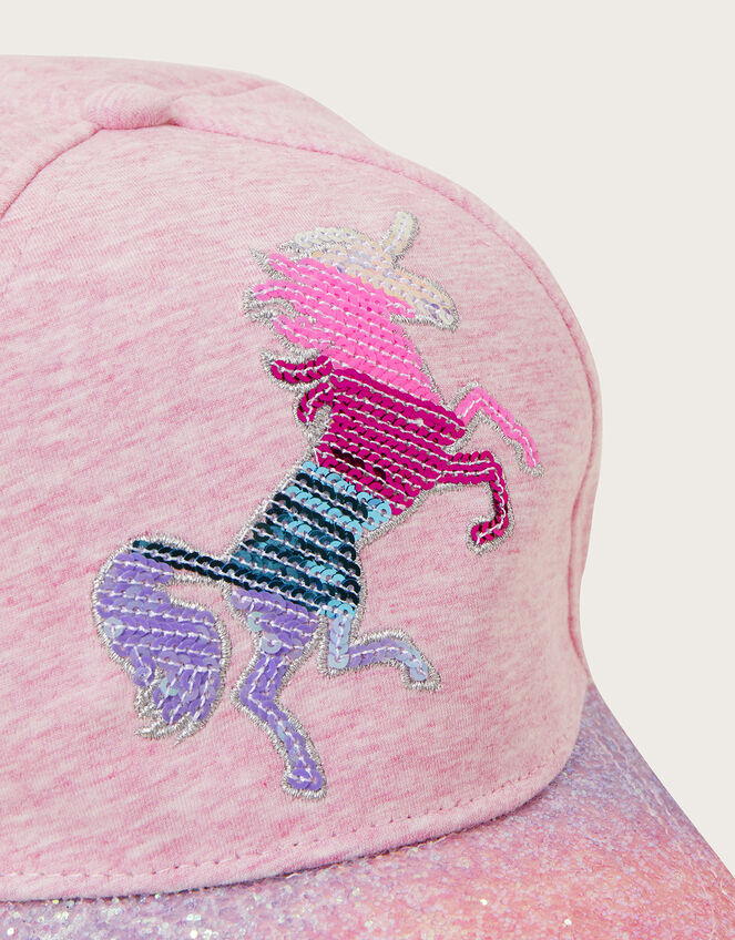 Harmony Sequin Unicorn Cap, Multi (MULTI), large