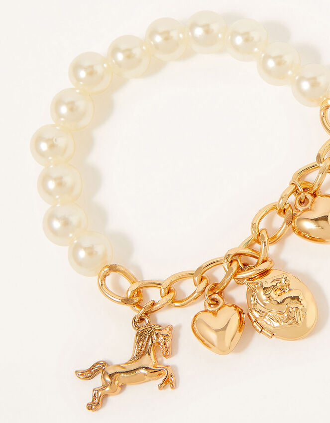 My Lucky Horseshoe Trinket Bracelet, , large