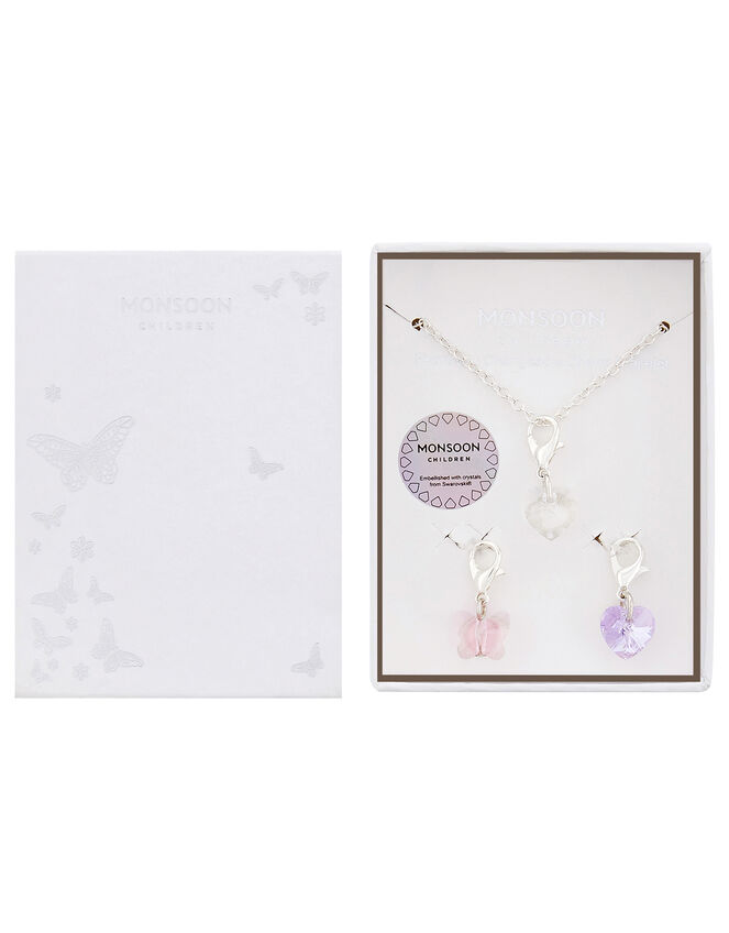 Changeable Necklace Gift Set with Swarovski® Crystals, , large