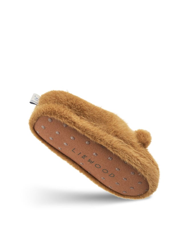 Liewood Bear Slippers, Brown (BROWN), large