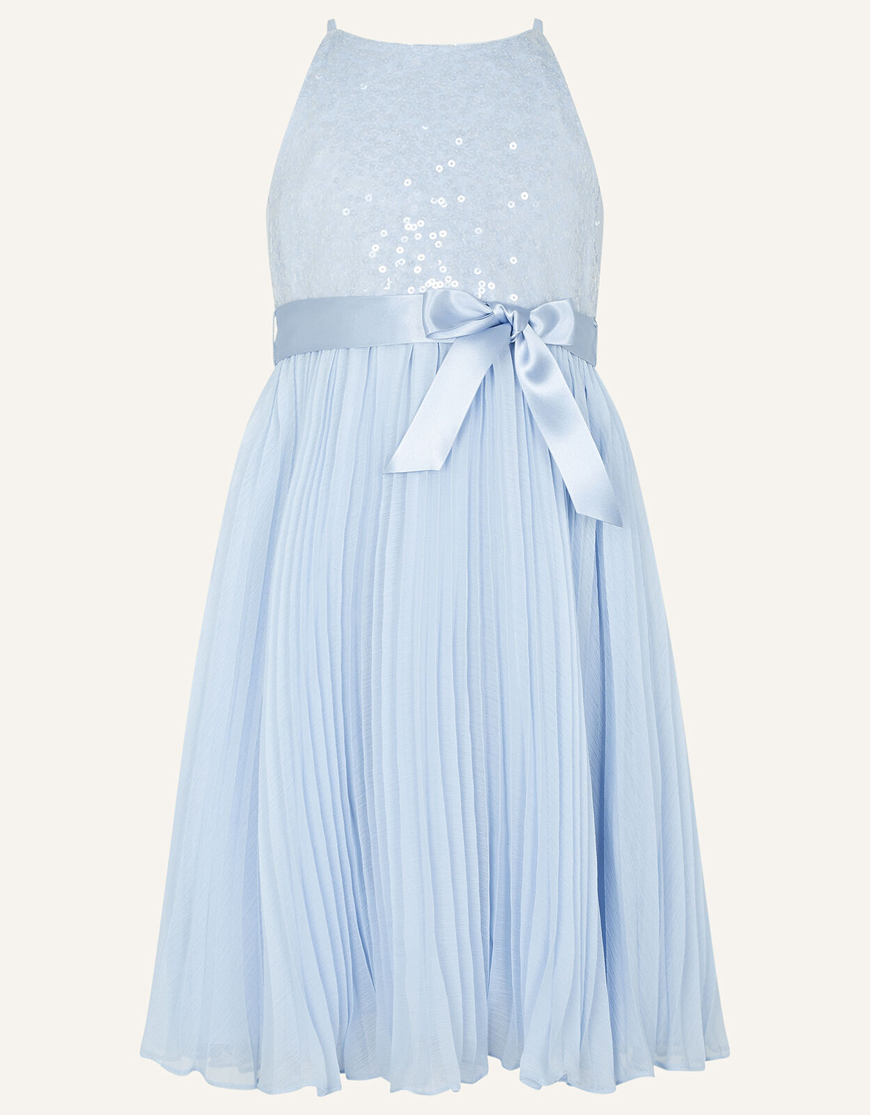 Monsoon girls blue dress clearance