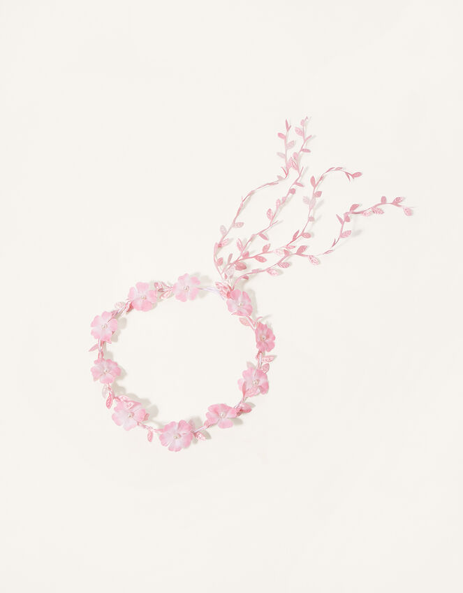 Pretty Flower Garland Headband, , large