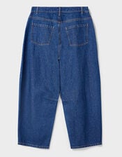 East Ozla Denim Barrel Trousers, Blue (DENIM), large