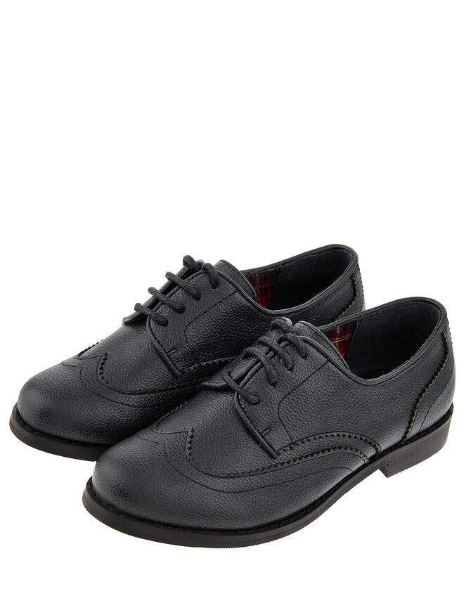 Boys' Oxford Brogue Shoes Black Boys' Shoes & Boots Monsoon Global.