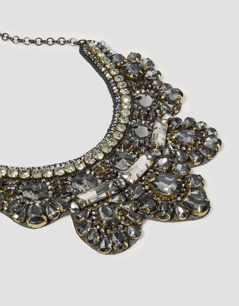 Gemstone Collar Necklace, , large