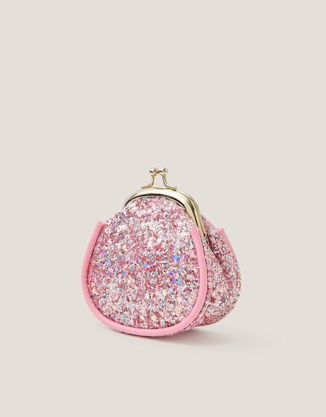 Mini Glitter Clip Frame Purse, , large