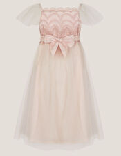 Francesca Lace Tulle Party Dress, Pink (PINK), large