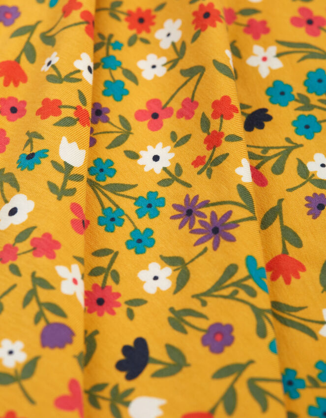 Frugi Sofia Skater Dress Yellow