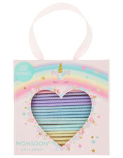 Unicorn Rainbow Hair Band Multipack, , large
