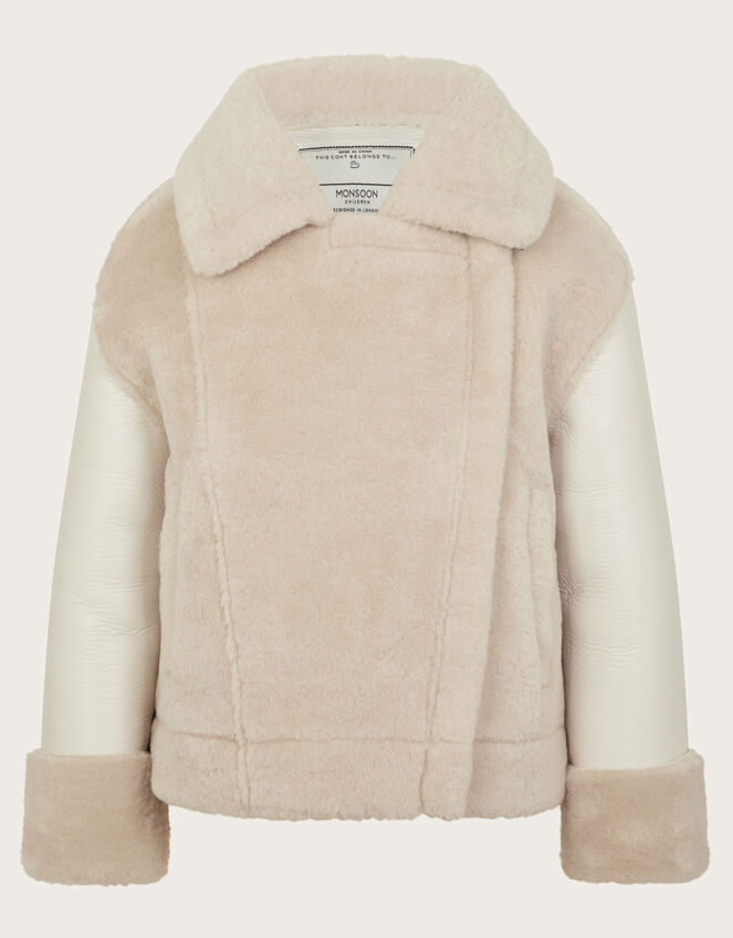 Aviator Jacket, Cream (CREAM), large