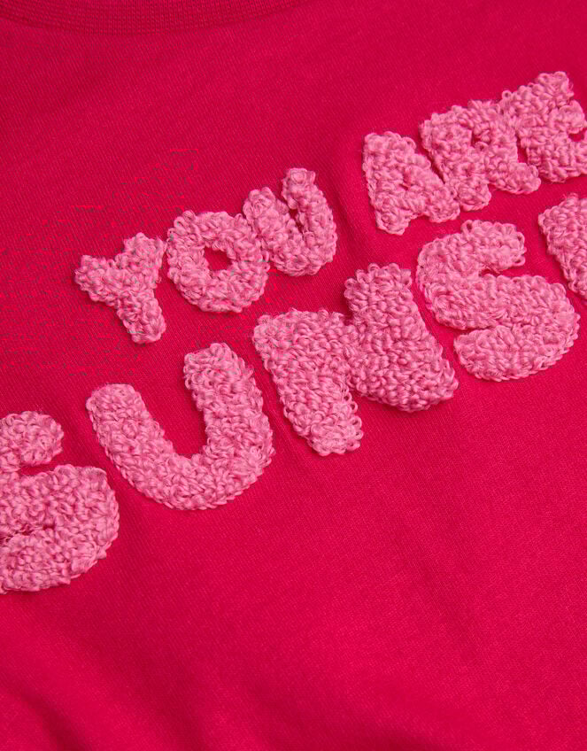 You Are My Sunshine Frill T-Shirt, Red (RED), large