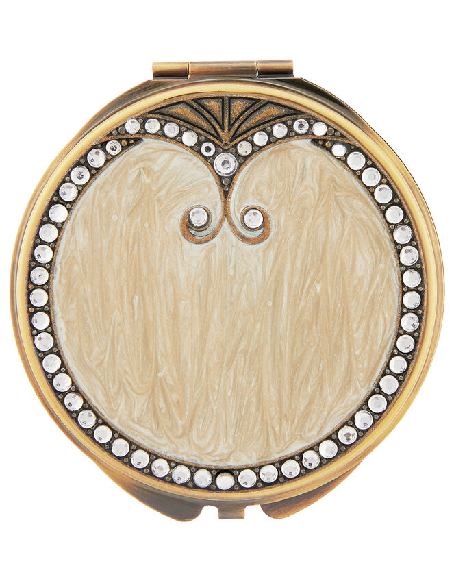 Vintage Compact Mirror, , large