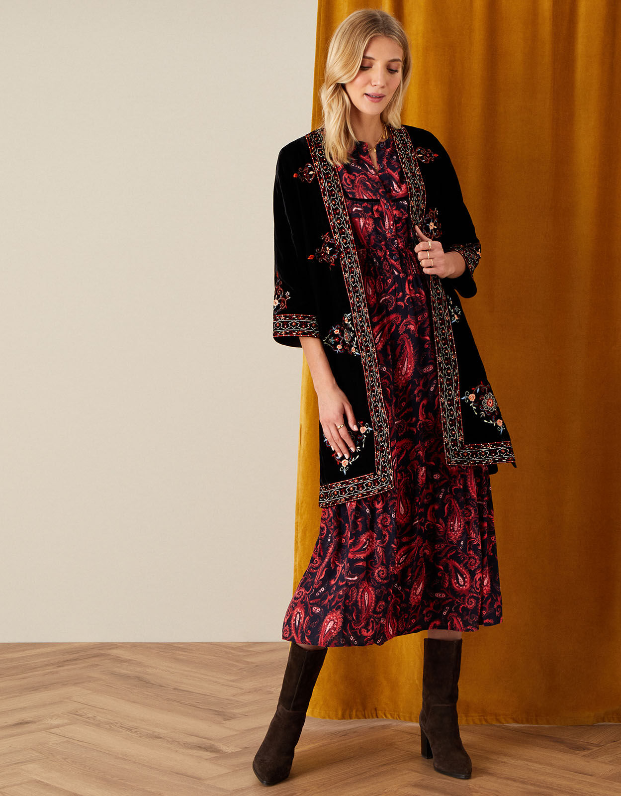 Monsoon kimono jacket on sale