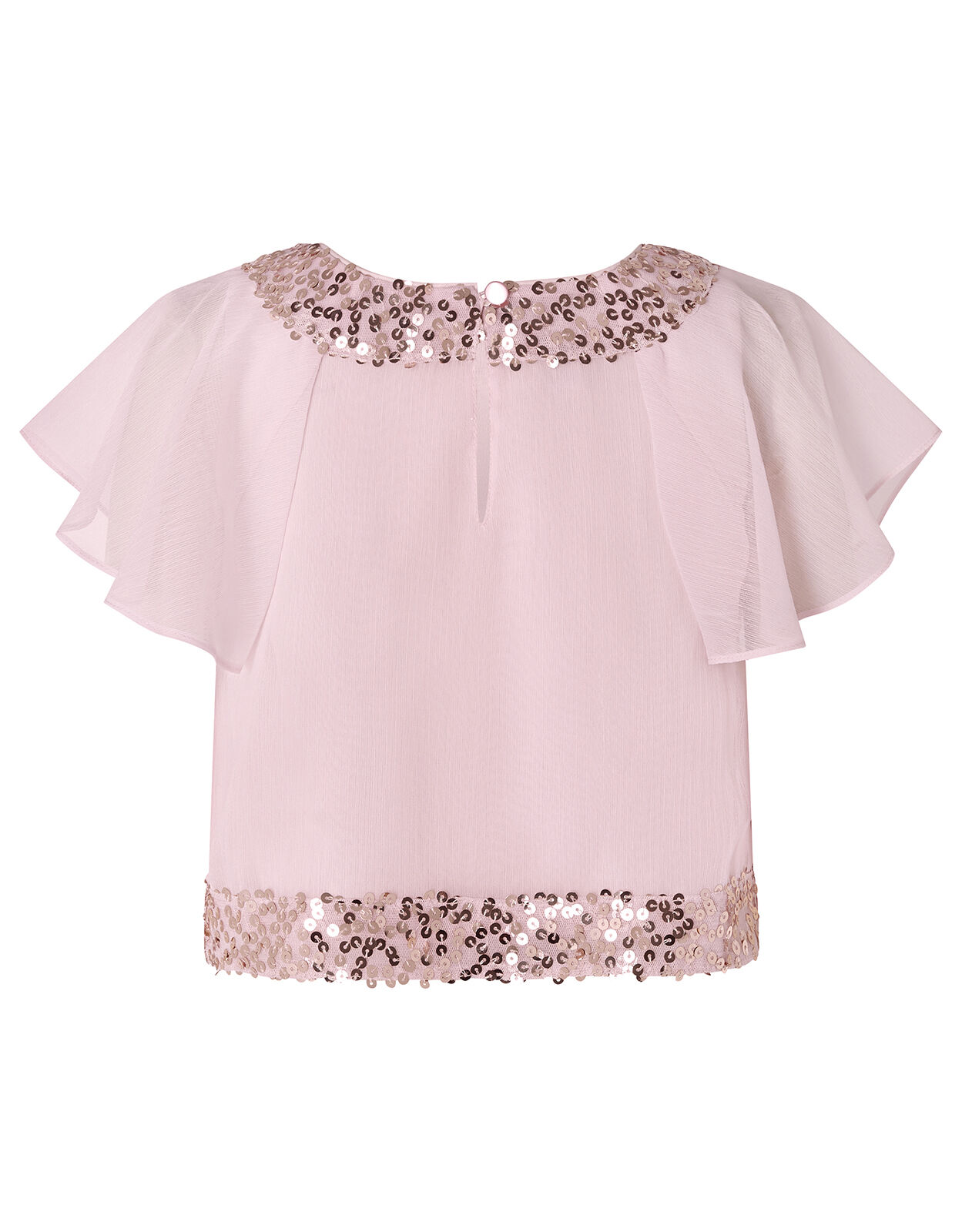 Monsoon pink sequin top clearance