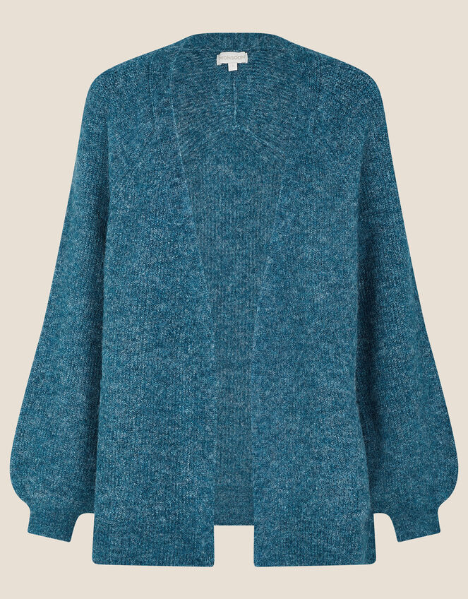 Freya Cosy Cardigan, Teal (TEAL), large