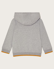 Dinosaur Hoodie, Gray (GREY), large