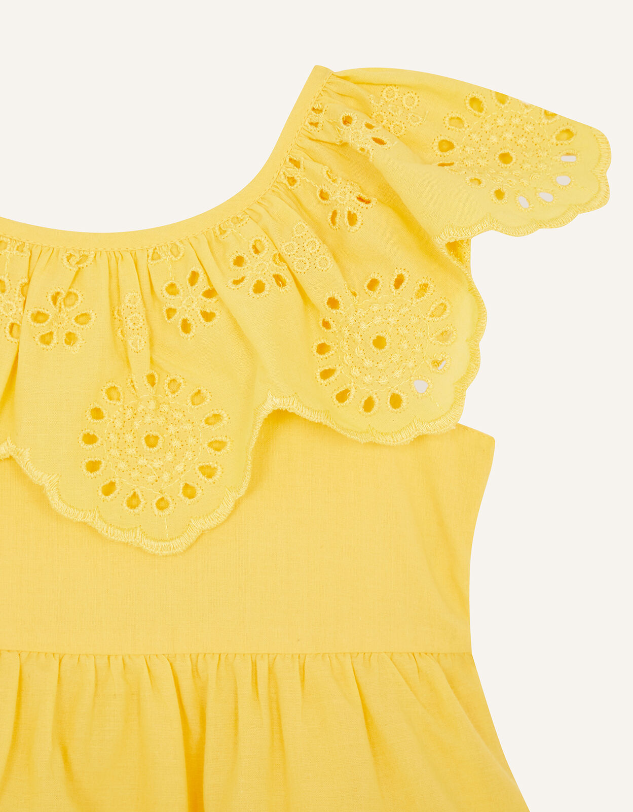 Monsoon yellow lace dress best sale