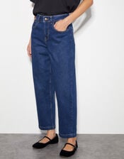 Betty High Waist Barrel Jeans, Blue (DENIM BLUE), large
