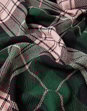 Sarah Check Scarf, Pink (PINK), large