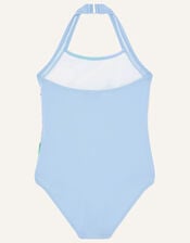 Horse Photo Swimsuit, Blue (BLUE), large