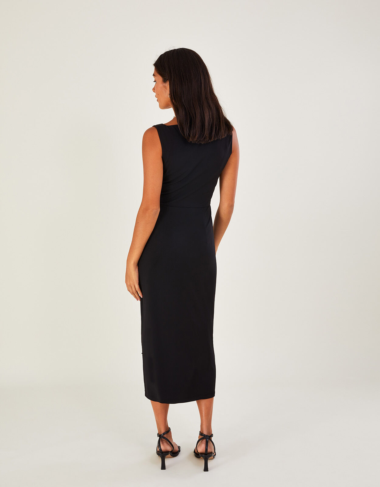 Sleeveless jersey dress outlet