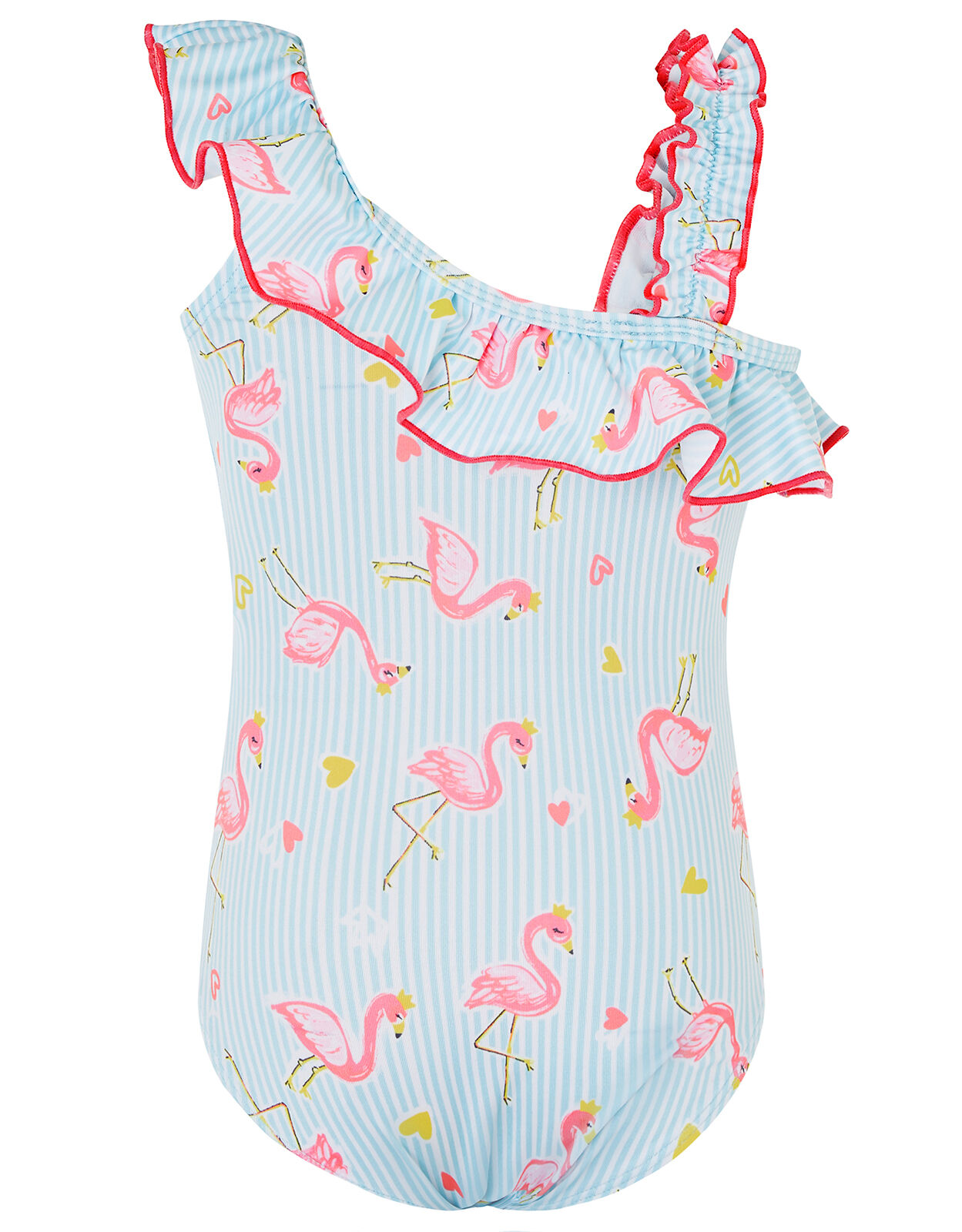Infant flamingo swimsuit top