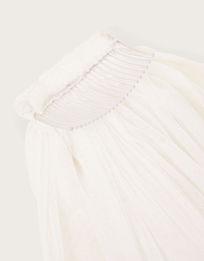 Floral Embroidered Bridal Veil, , large