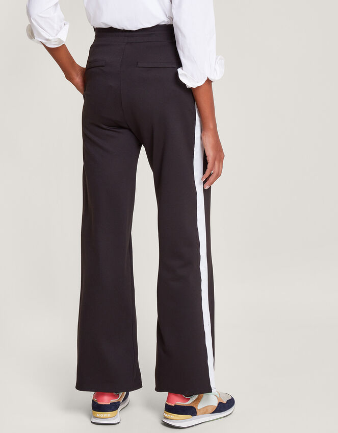 Susie Stripe Trousers, Black (BLACK), large
