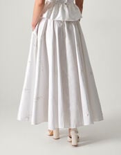 Eliza Floral Embellished Wedding Skirt, Ivory (IVORY), large