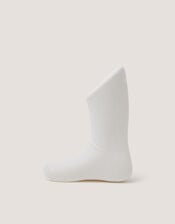 Baby Butterfly Lace Tights, White (WHITE), large