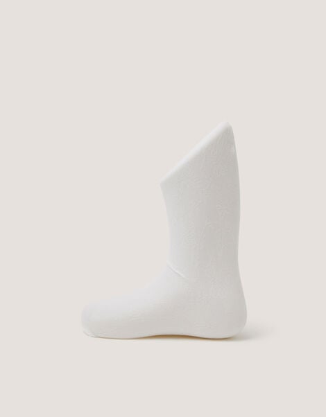 Baby Butterfly Lace Tights, White (WHITE), large