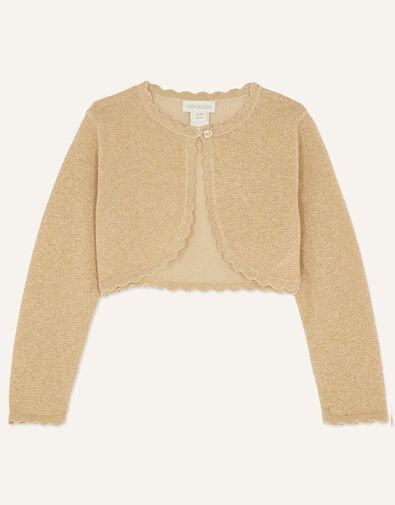 Baby Niamh Cardigan Gold, Gold (GOLD), large