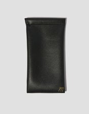 Soft Sunglasses Pouch, Black (BLACK), large