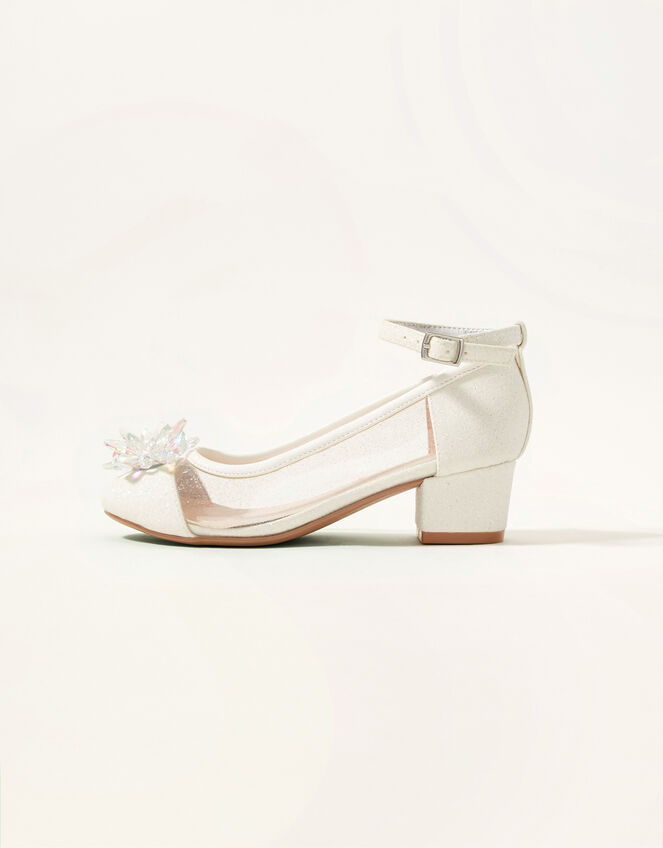 Crystal Princess Heels, Ivory (IVORY), large
