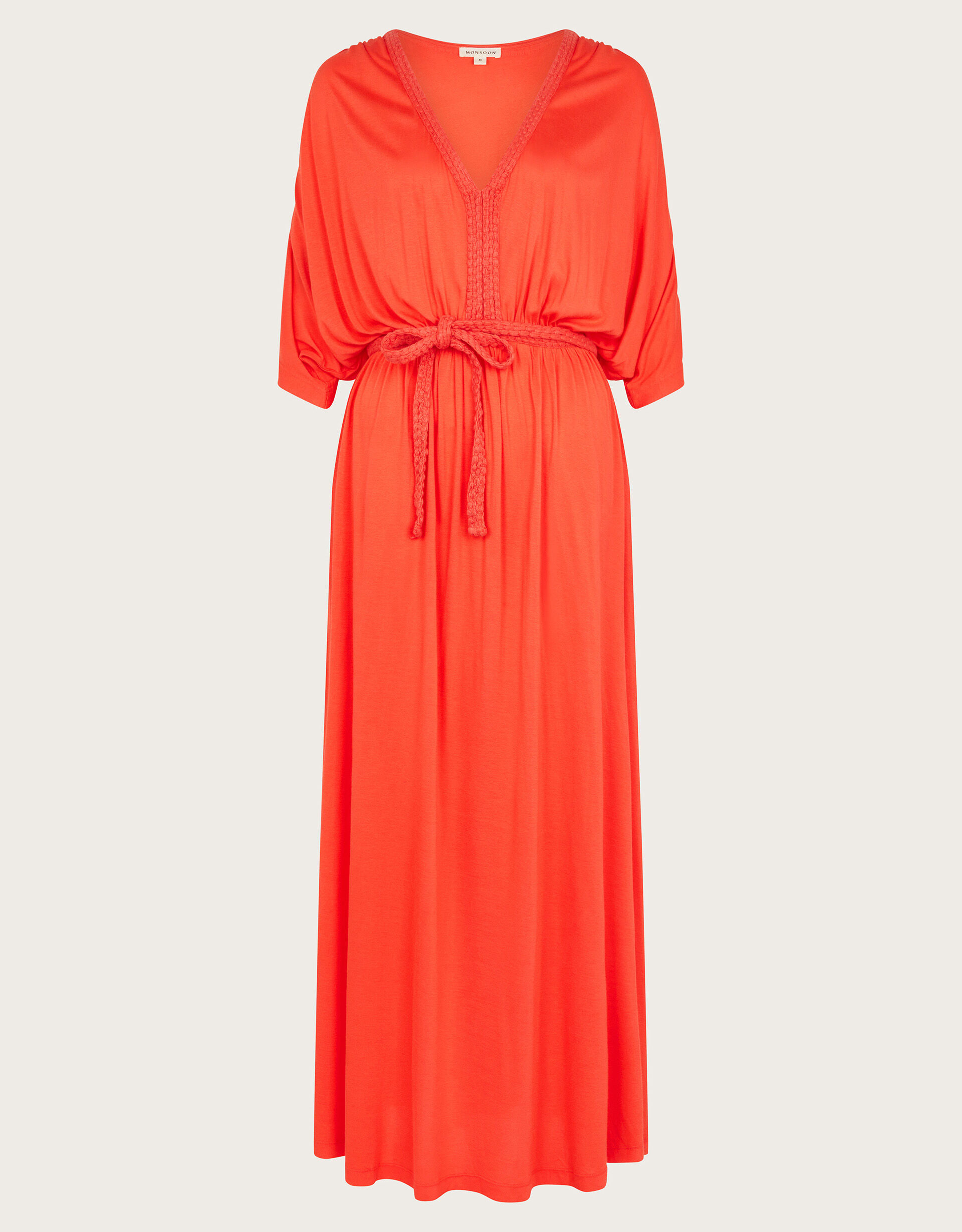 Coral jersey dress hot sale