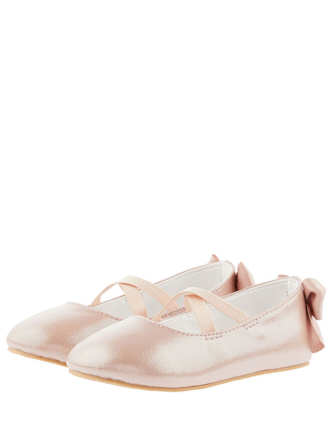 Baby Valeria Shimmer Walker Shoes, Pink (PINK), large