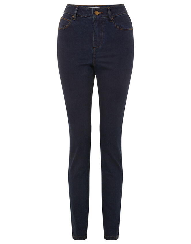 Nadine Short-Length Skinny Jeans, Blue (INDIGO), large