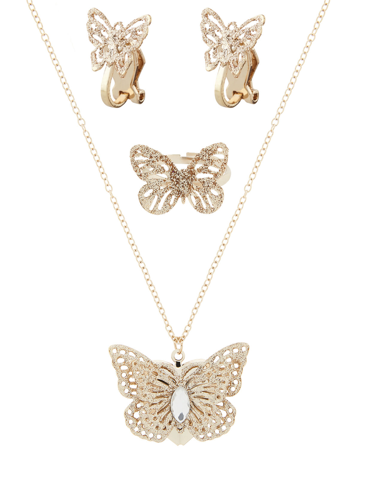 Glinda Butterfly Jewellery Set | Girls 